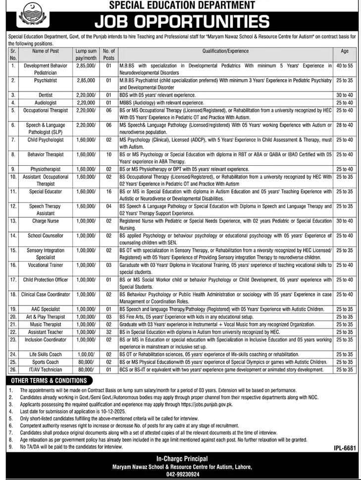 Special Education jobs